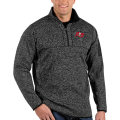 Antigua Fortune Big & Tall Quarter-Zip Pullover Jacket - Tampa Bay Buccaneers