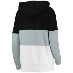 MLB Chicago White Sox G-III Sports by Carl Banks Women's Block and Tackle Colorblock Pullover Hoodie