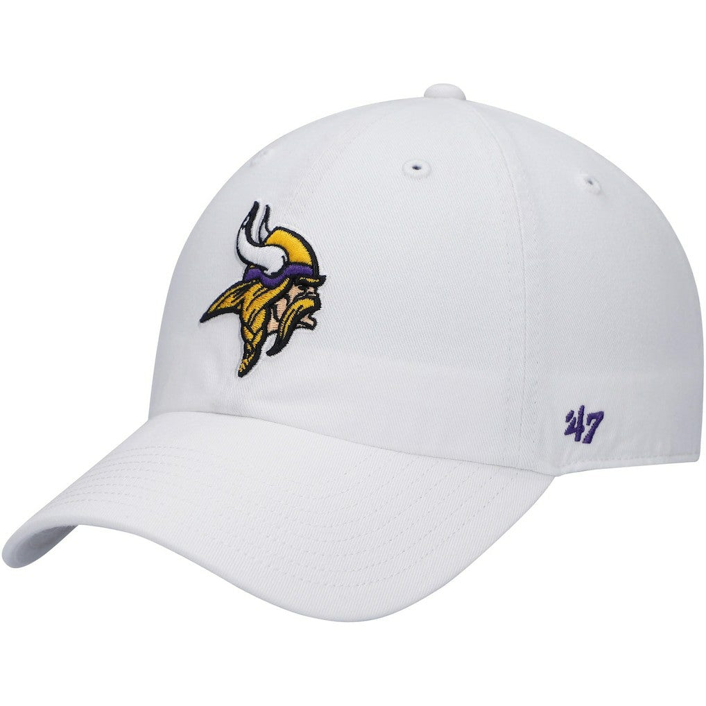 '47 Logo Clean Up Adjustable Hat - Minnesota Vikings
