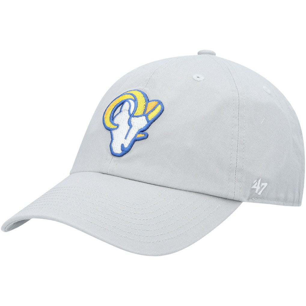 '47 Logo Clean Up Adjustable Hat - Los Angeles Rams