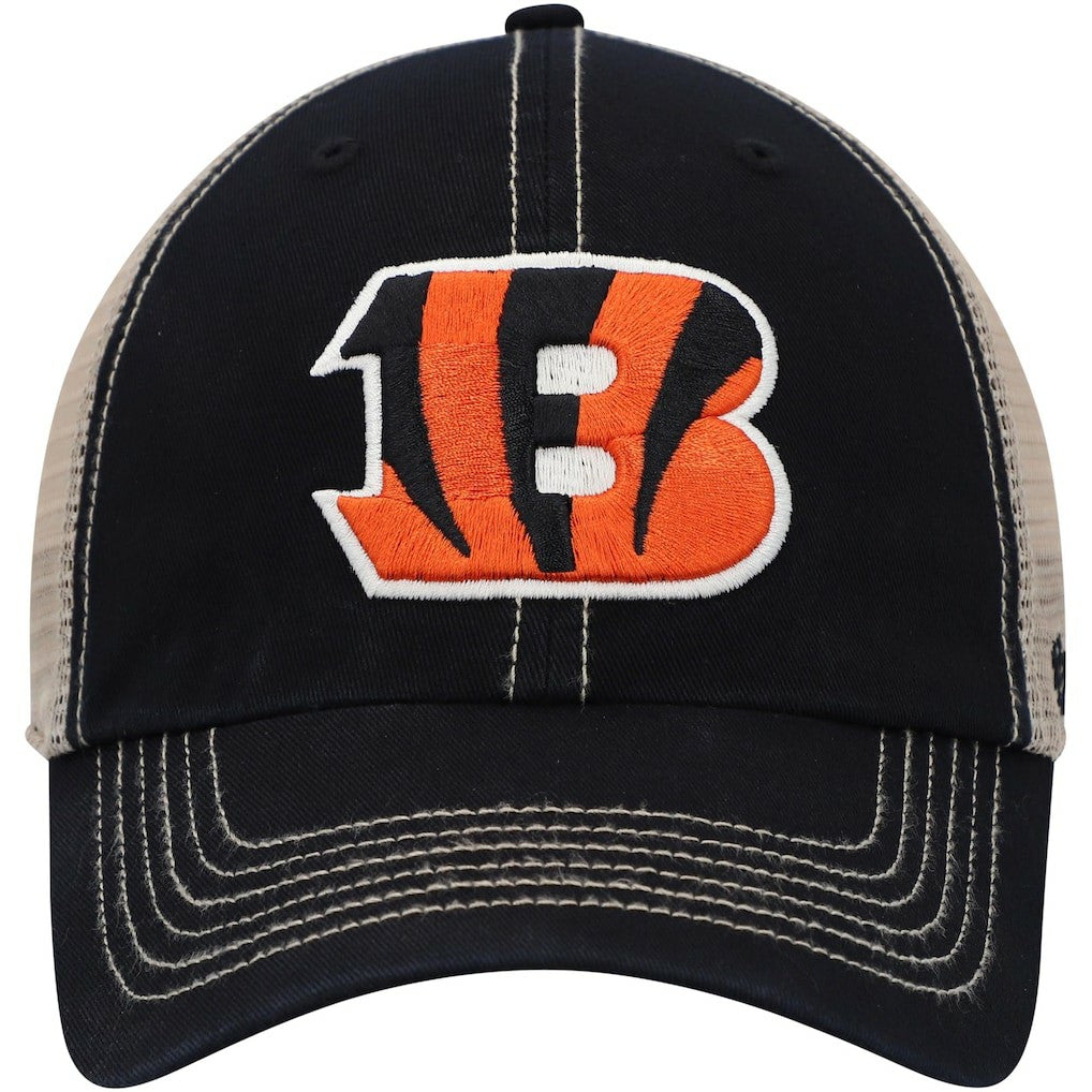 '47 Trawler Trucker Clean Up Snapback Hat - Cincinnati Bengals