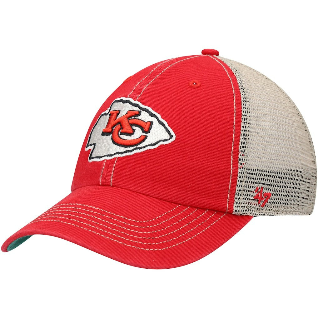 '47 Trawler Trucker Clean Up Snapback Hat - Kansas City Chiefs