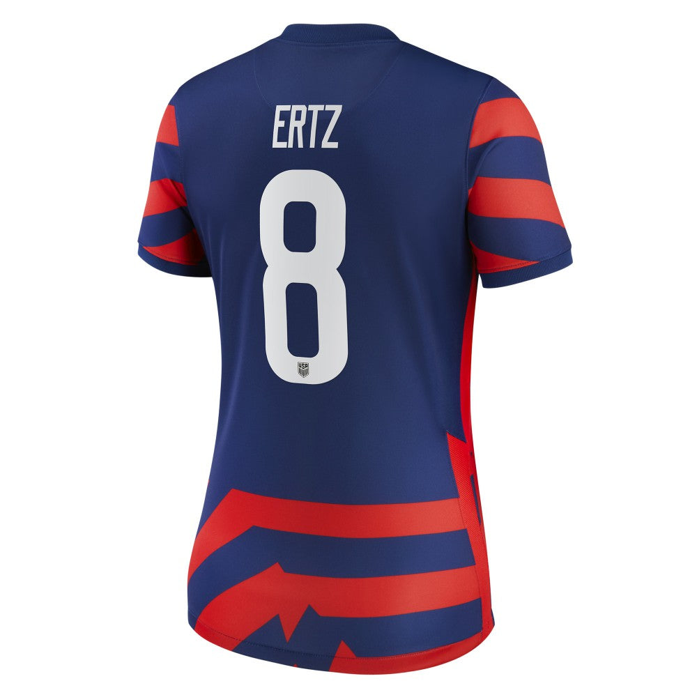 Julie Ertz USWNT Women's 2021/22 Away Vapor Match Player Jersey - Nike Blue