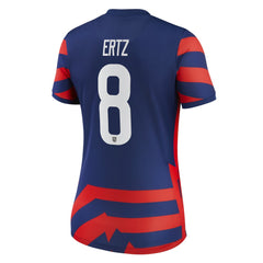 Julie Ertz USWNT Women's 2021/22 Away Vapor Match Player Jersey - Nike Blue