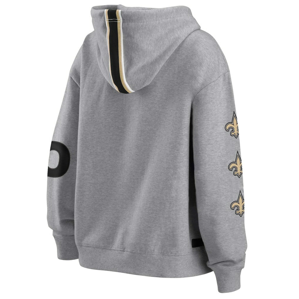 WEAR by Erin Andrews Women's Full-Zip Hoodie - New Orleans Saints
