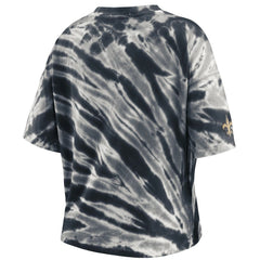 WEAR by Erin Andrews Women's Tie-Dye T-Shirt - New Orleans Saints