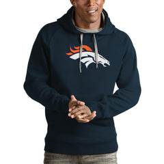 Antigua Victory Pullover Hoodie - Denver Broncos
