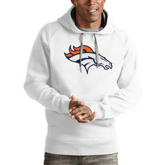 Antigua Victory Pullover Hoodie - Denver Broncos