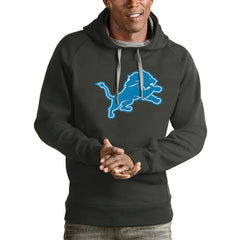 Antigua Victory Pullover Hoodie - Detroit Lions