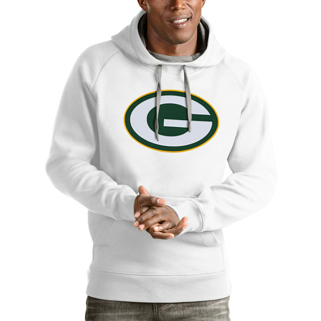 Antigua Victory Pullover Hoodie - Green Bay Packers