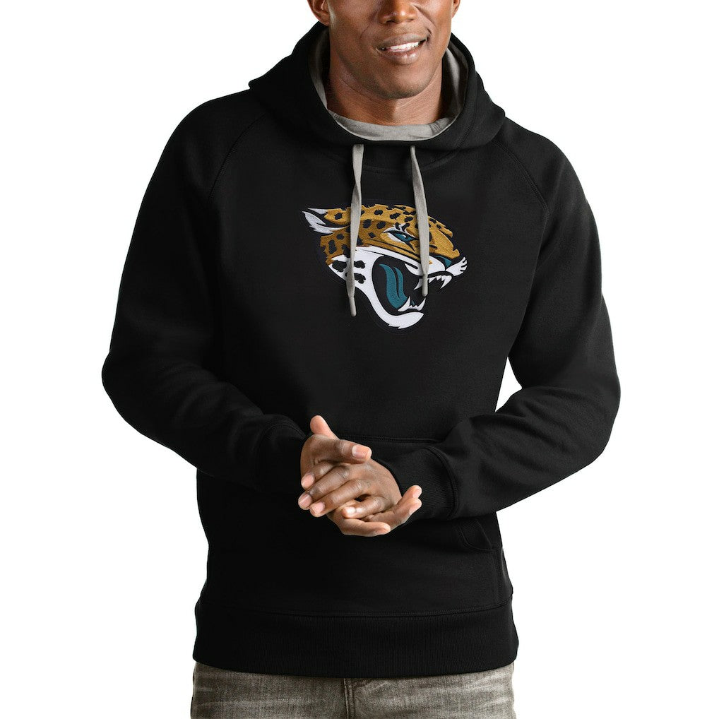 Antigua Victory Pullover Hoodie - Jacksonville Jaguars