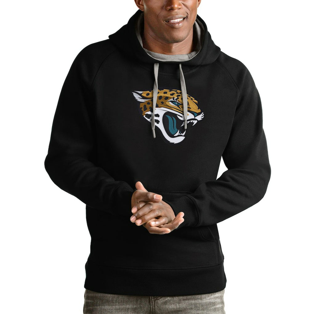Antigua Victory Pullover Hoodie - Jacksonville Jaguars