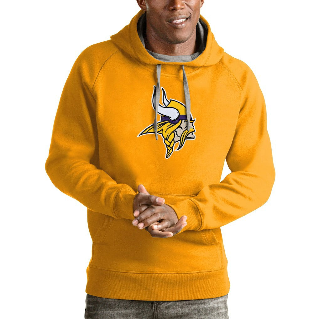 Antigua Victory Pullover Hoodie - Minnesota Vikings