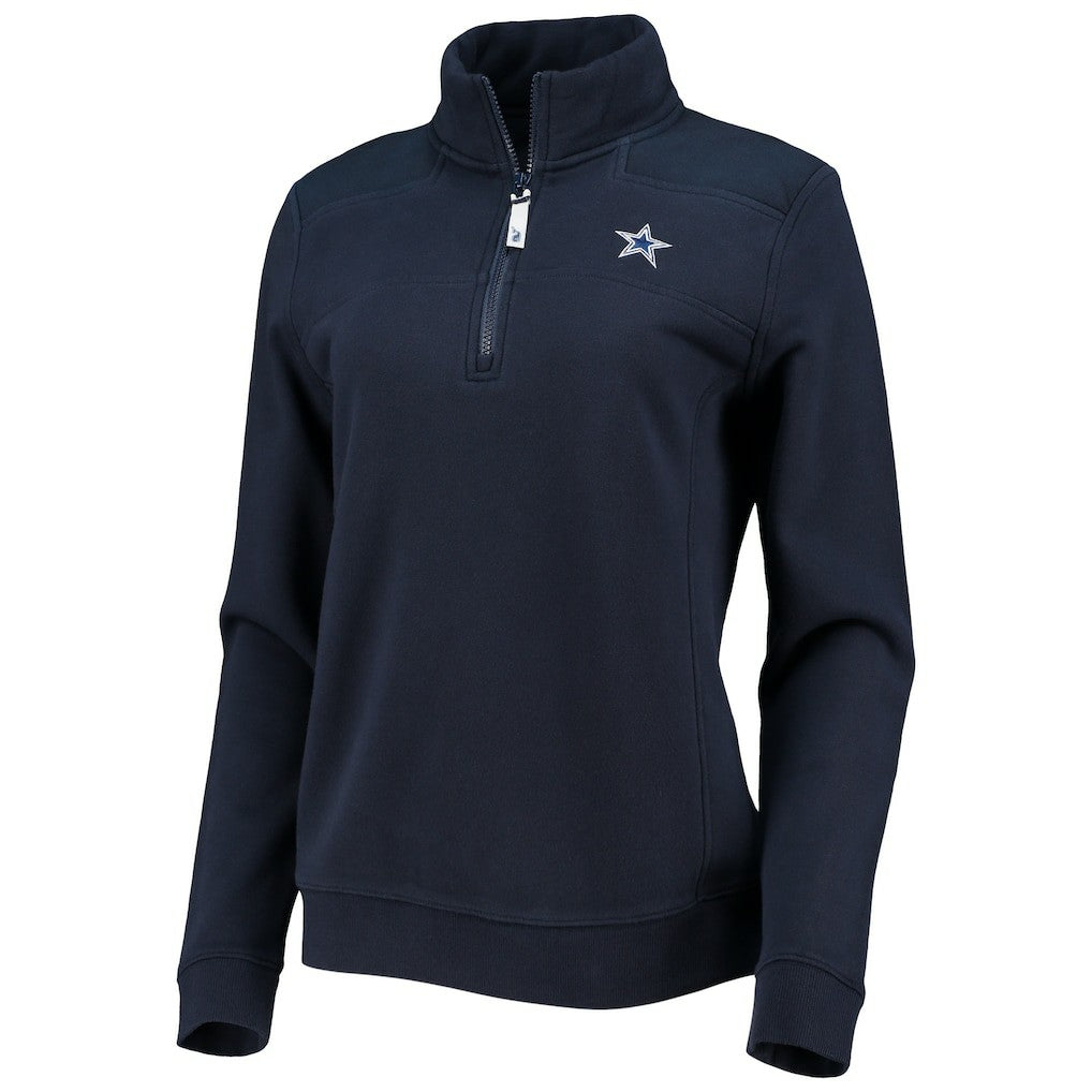 Vineyard Vines Women's Shep Shirt Quarter-Zip Sweatshirt - Dallas Cowboys