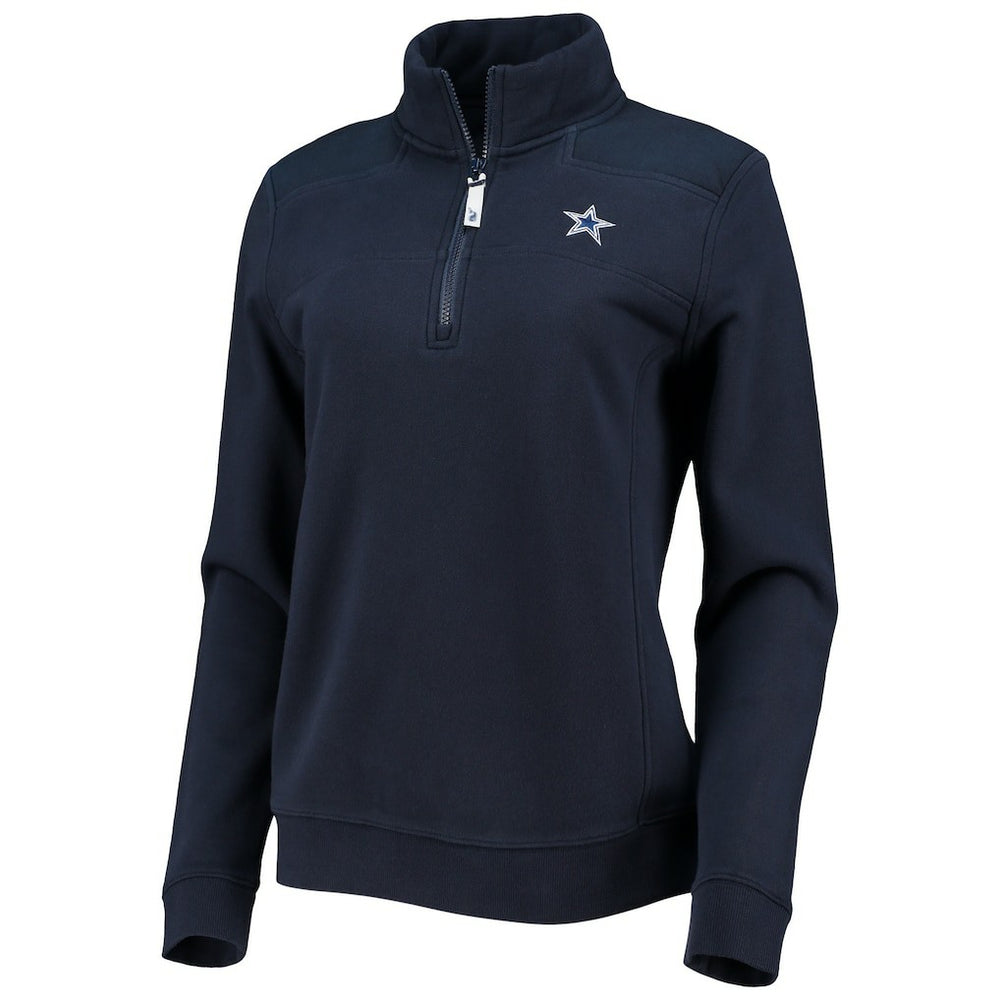 Vineyard Vines Women's Shep Shirt Quarter-Zip Sweatshirt - Dallas Cowboys