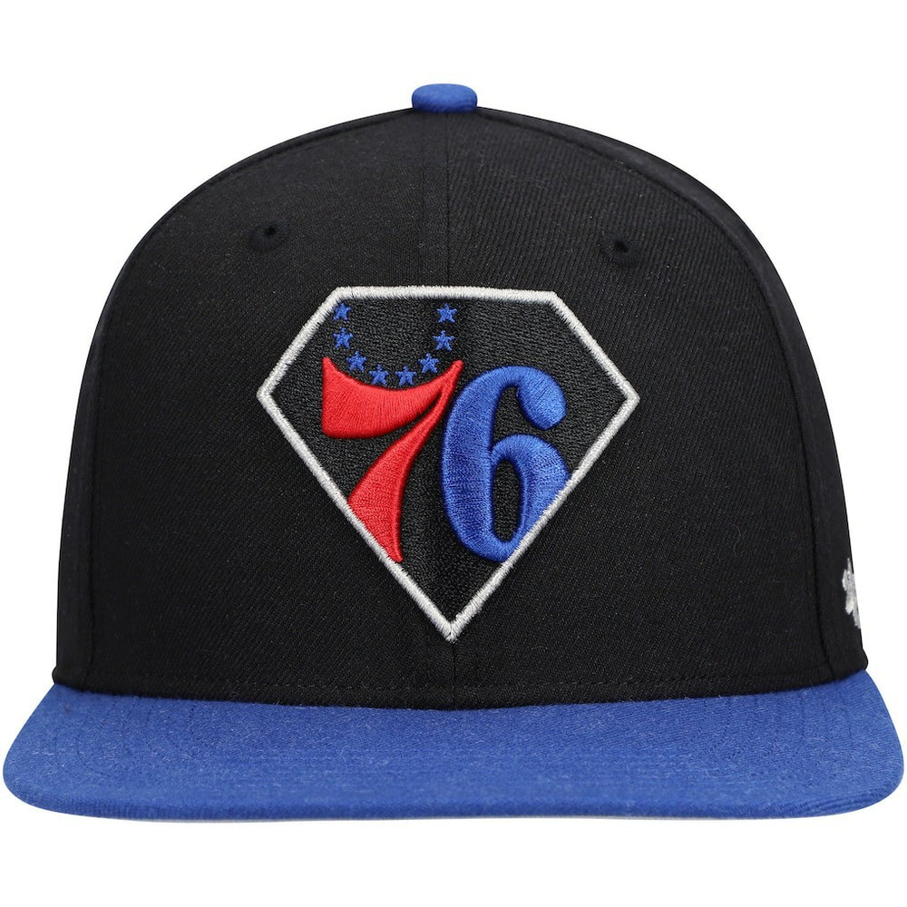 NBA Philadelphia 76ers '47 75th Anniversary Carat Captain Snapback Hat