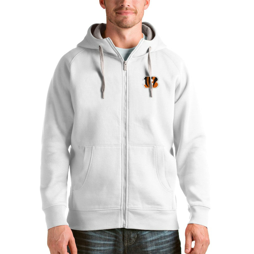 Antigua Victory Full-Zip Hoodie - Cincinnati Bengals