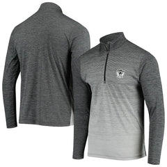 Antigua Throwback Cycle Quarter-Zip Jacket - Las Vegas Raiders