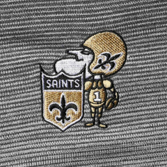 Antigua Throwback Cycle Quarter-Zip Jacket - New Orleans Saints