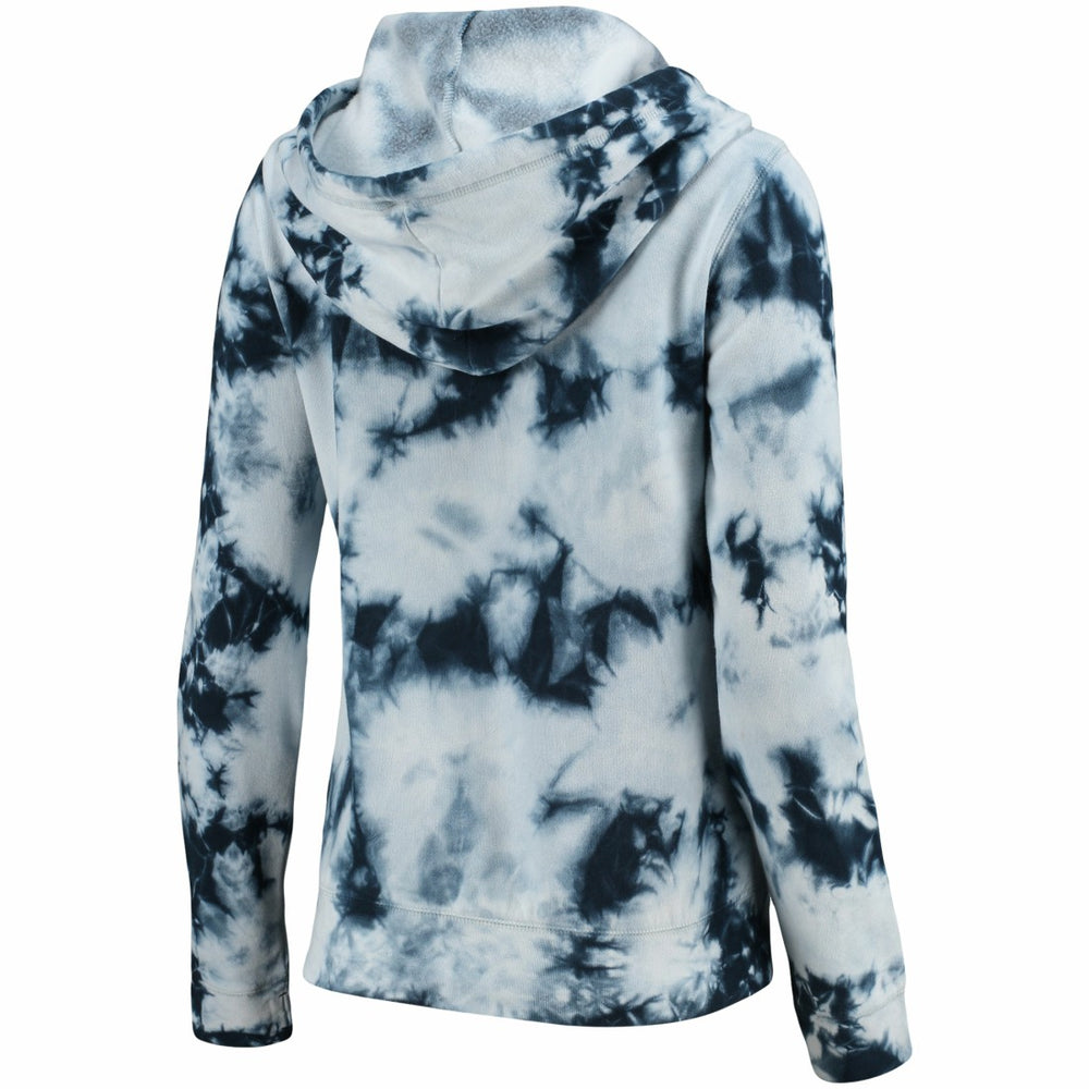 Women's Tie-Dye Fleece Full-Zip Hoodie - Tennessee Titans