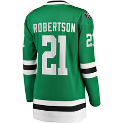 NHL Kelly Green Jason Robertson Dallas Stars Fanatics Women's Home Breakaway Jersey