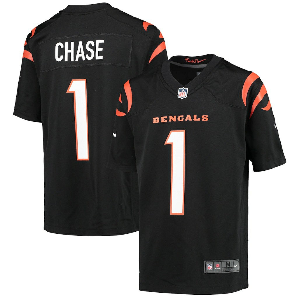 Ja'Marr Chase  Youth Game Jersey - Cincinnati Bengals