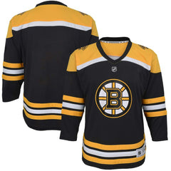NHL Black Boston Bruins Youth Home Replica Blank Jersey