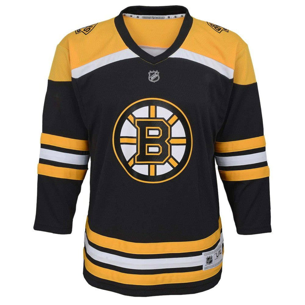 NHL Black Boston Bruins Youth Home Replica Blank Jersey