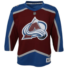 NHL Burgundy Colorado Avalanche Youth Home Blank Replica Jersey