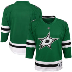 NHL Green Dallas Stars Youth Home Replica Blank Jersey