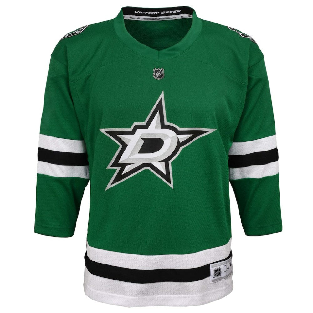 NHL Green Dallas Stars Youth Home Replica Blank Jersey