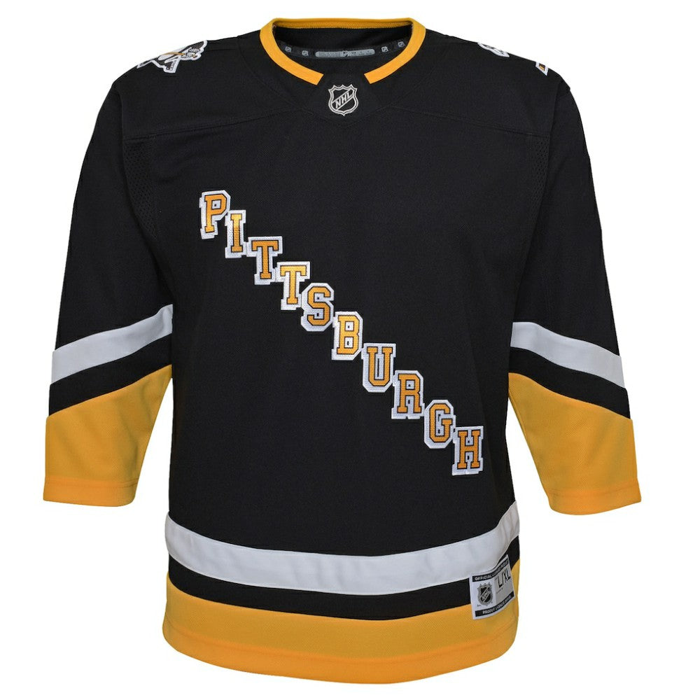 NHL Black Pittsburgh Penguins Youth 2021/22 Alternate Premier Jersey