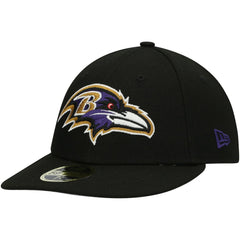 Omaha Low Profile 59FIFTY Fitted Hat - Baltimore Ravens
