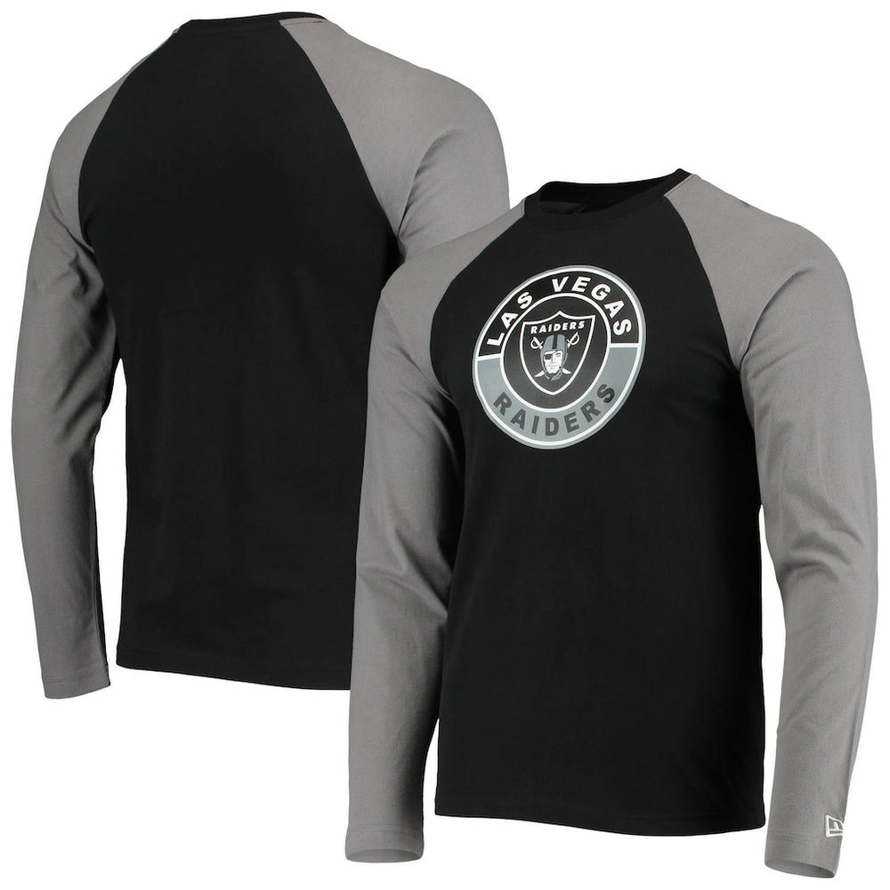 League Raglan Long Sleeve T-Shirt - Las Vegas Raiders