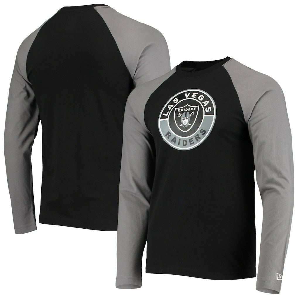 League Raglan Long Sleeve T-Shirt - Las Vegas Raiders