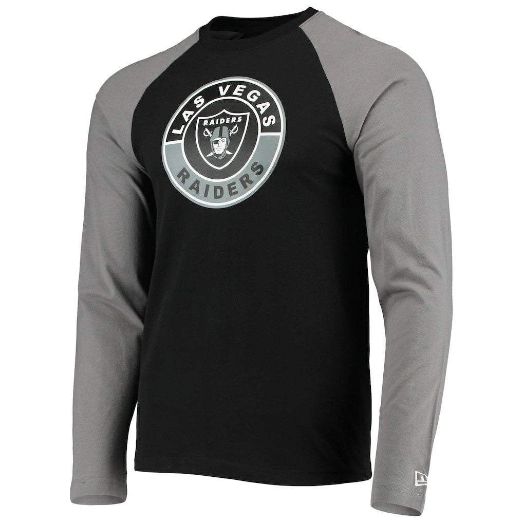 League Raglan Long Sleeve T-Shirt - Las Vegas Raiders
