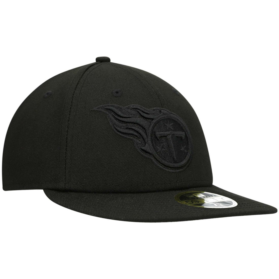 Black on Black Low Profile 59FIFTY II Fitted Hat - Tennessee Titans