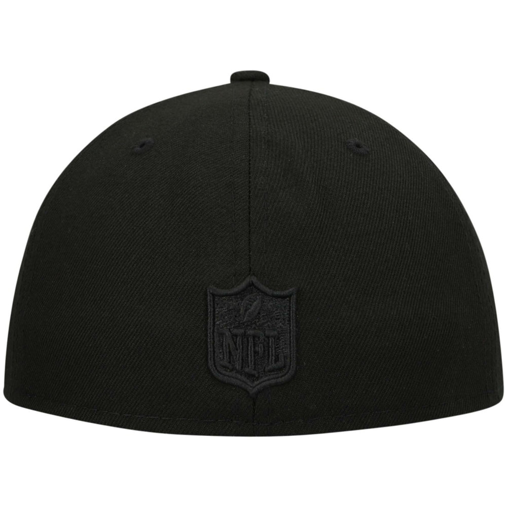 Black on Black Low Profile 59FIFTY II Fitted Hat - Tennessee Titans