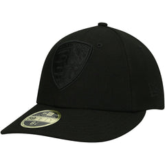Black on Black Low Profile 59FIFTY II Fitted Hat - Baltimore Ravens