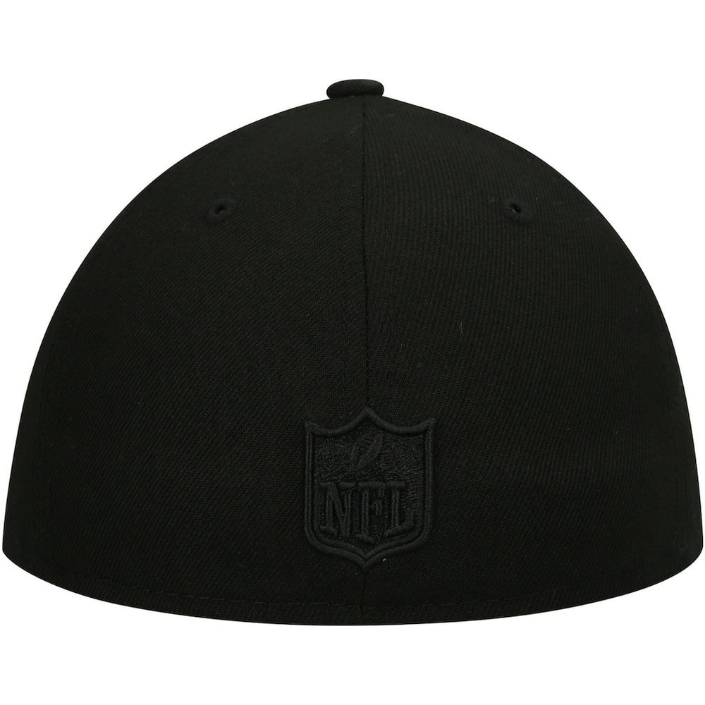 Black on Black Low Profile 59FIFTY II Fitted Hat - Baltimore Ravens