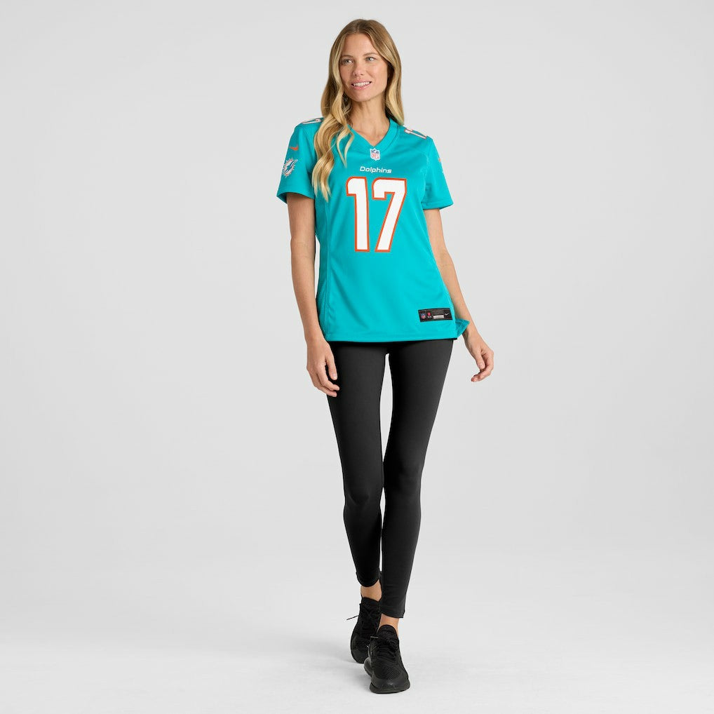 Jaylen Waddle  Women's Game Player Jersey - Miami Dolphins