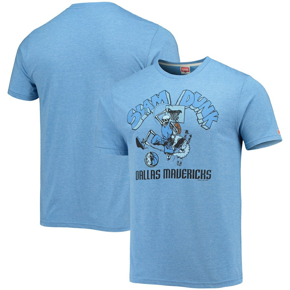 NBA Dallas Mavericks Homage NBA x Grateful Dead Tri-Blend T-Shirt sale