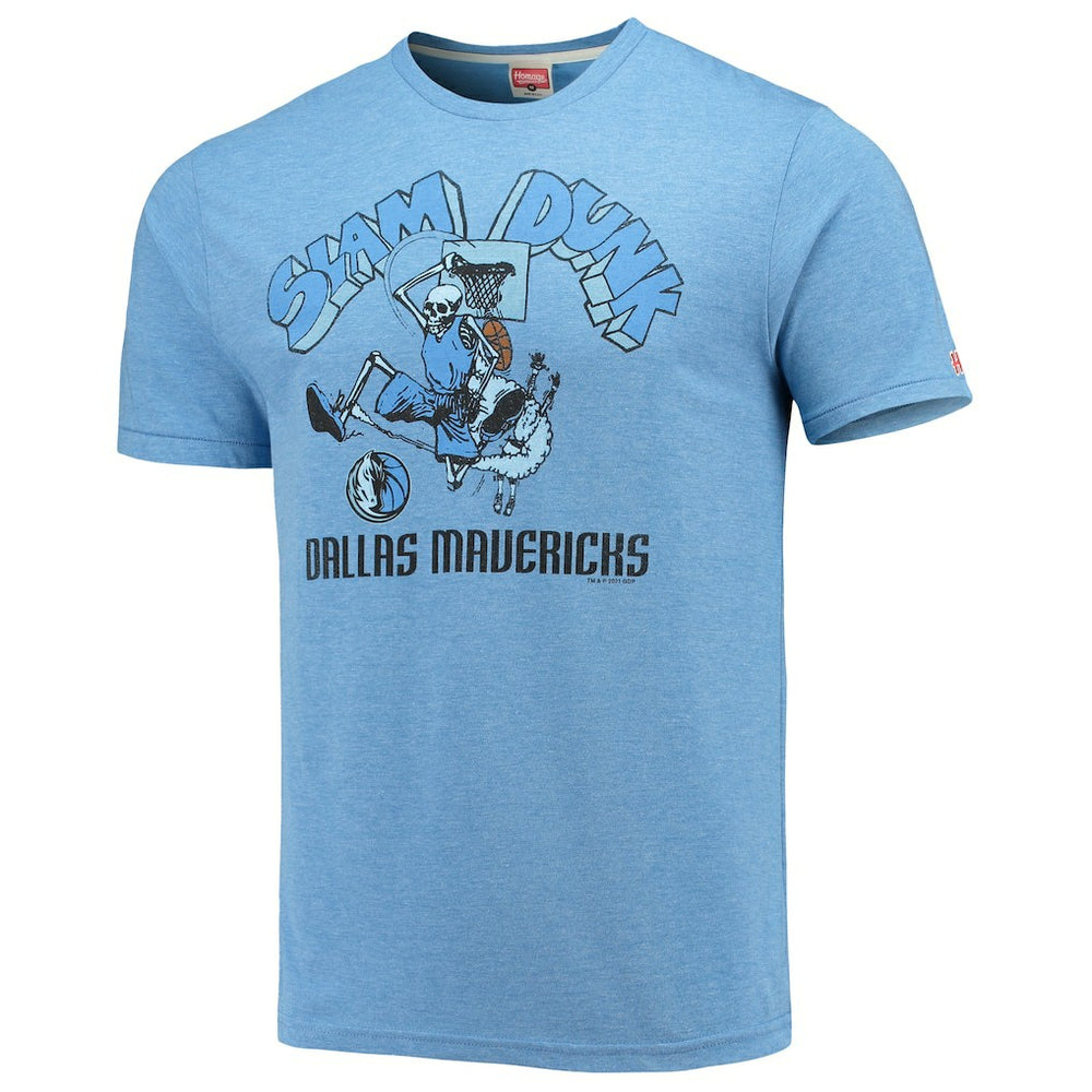 NBA Dallas Mavericks Homage NBA x Grateful Dead Tri-Blend T-Shirt sale