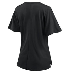 Women's Southpaw Flutter V-Neck T-Shirt - New Orleans Saints