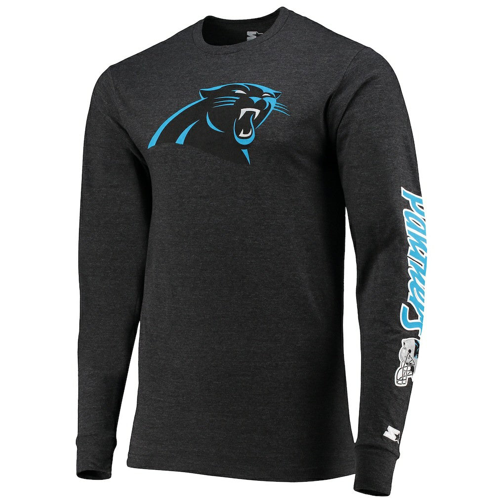 Starter Halftime Long Sleeve T-Shirt - Carolina Panthers