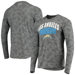 MSX by Michael Strahan Camo Performance Long Sleeve T-Shirt - Los Angeles Chargers