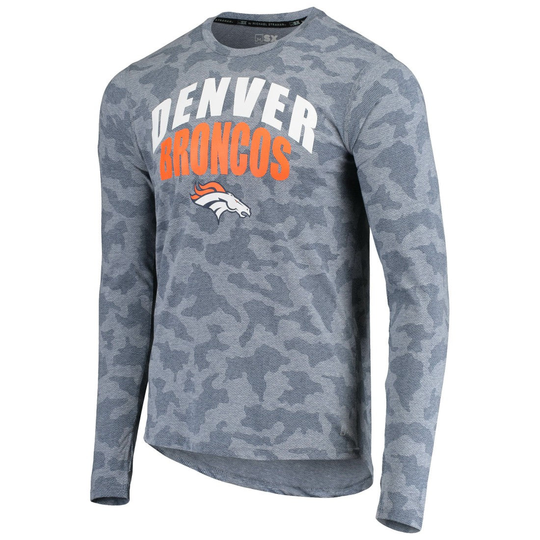 MSX by Michael Strahan Camo Performance Long Sleeve T-Shirt - Denver Broncos
