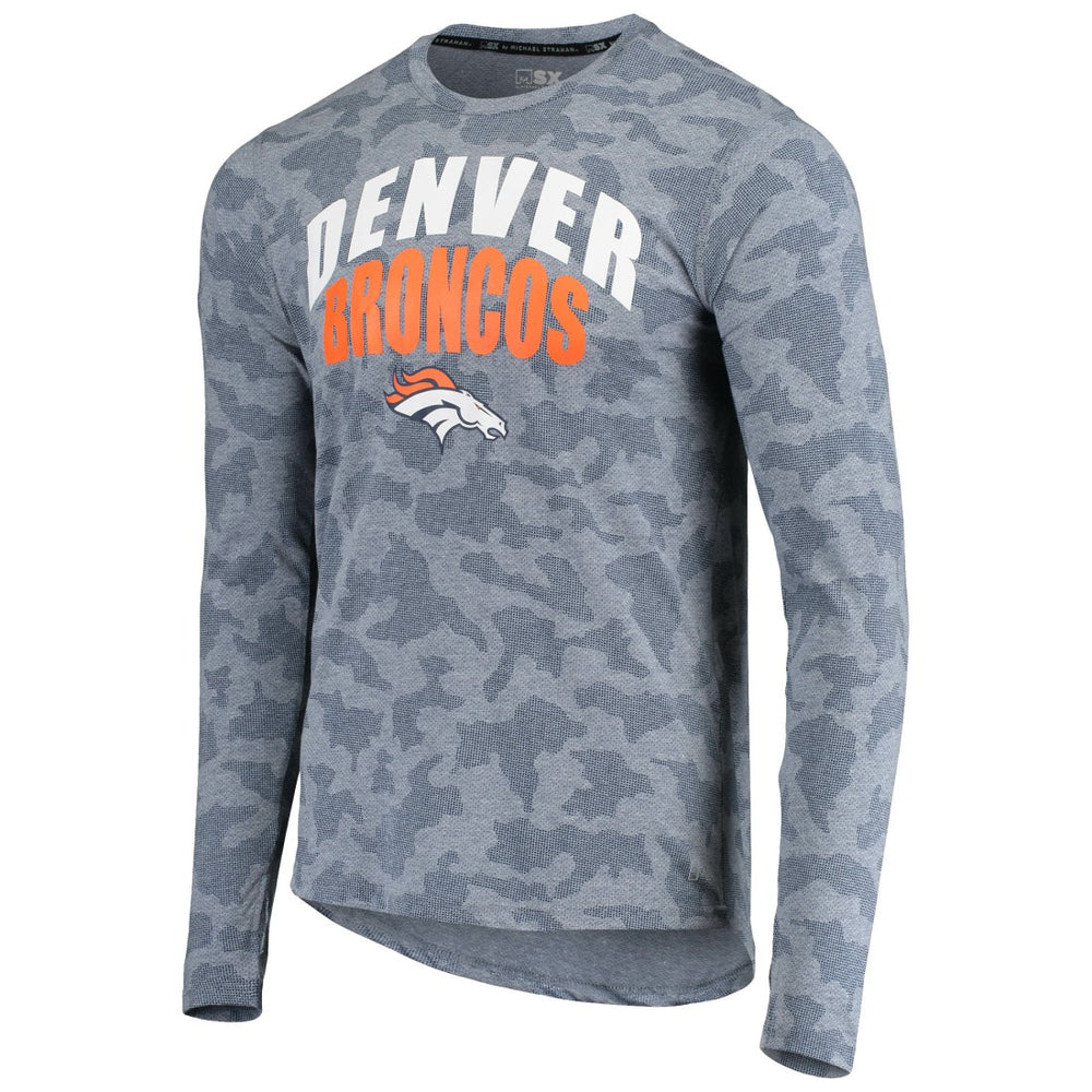 MSX by Michael Strahan Camo Performance Long Sleeve T-Shirt - Denver Broncos