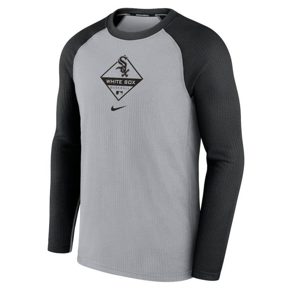 MLB Chicago White Sox Nike Game Authentic Collection Performance Raglan Long Sleeve T-Shirt