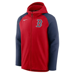 MLB Boston Red Sox Nike Authentic Collection Performance Raglan Full-Zip Hoodie